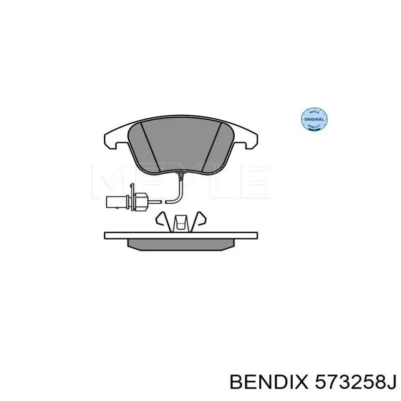 Колодки Jurid/Bendix 573258J цена, от 42.15 USD