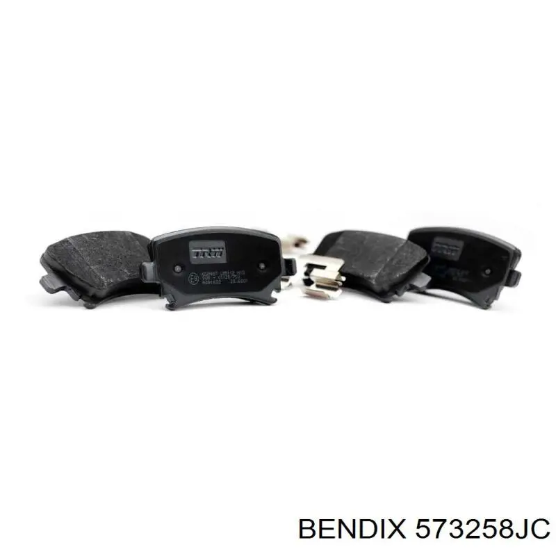 573258JC Jurid/Bendix Колодки передние