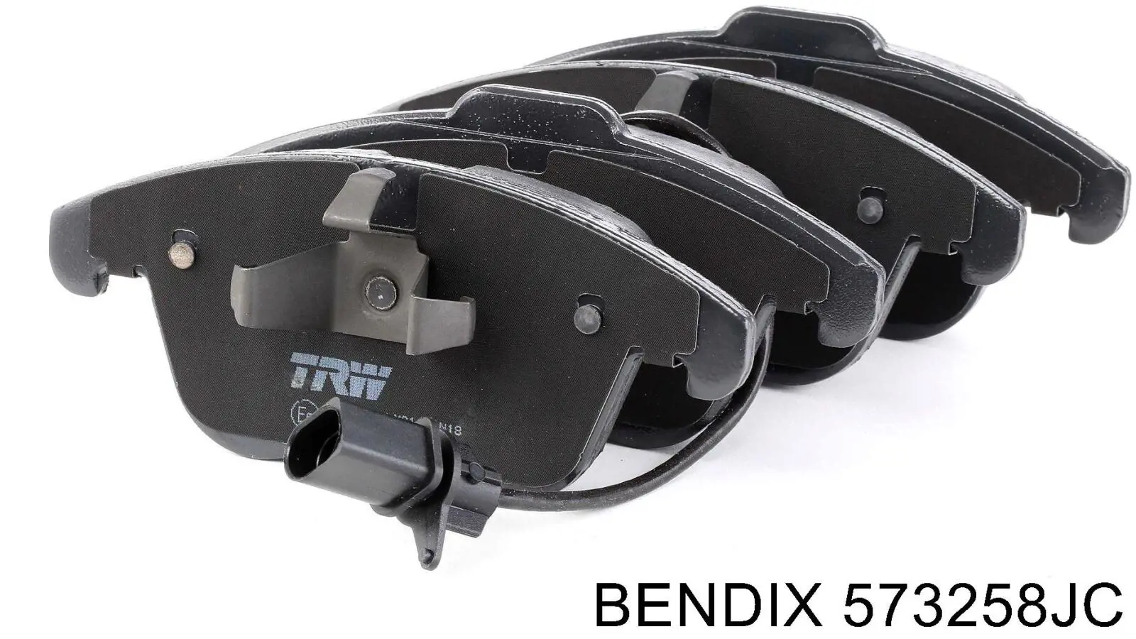 Тормозные колодки Jurid/Bendix 573258JC