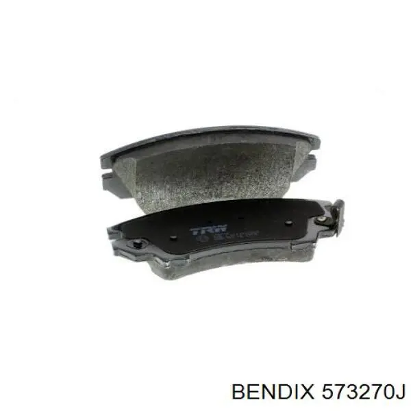 Купить 573270J Jurid/Bendix Колодки тормозные