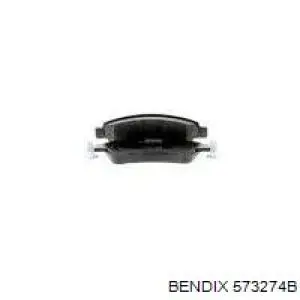 Купить 573274B Jurid/Bendix Колодки тормозные задние, дисковые