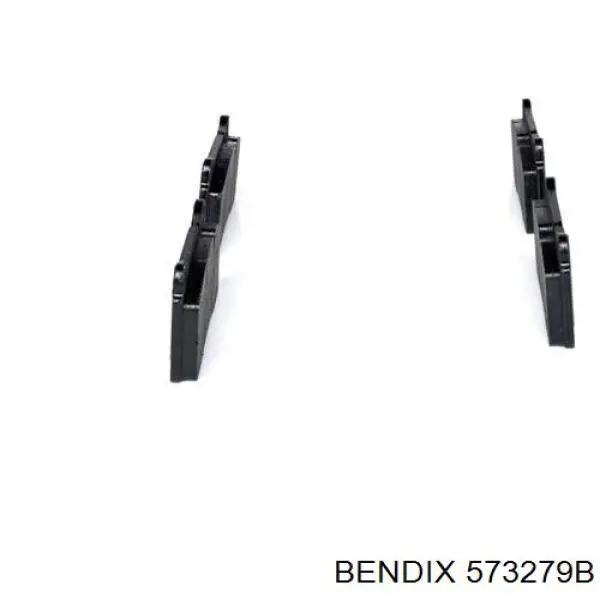 573279B Jurid/Bendix колодки тормозные передние дисковые