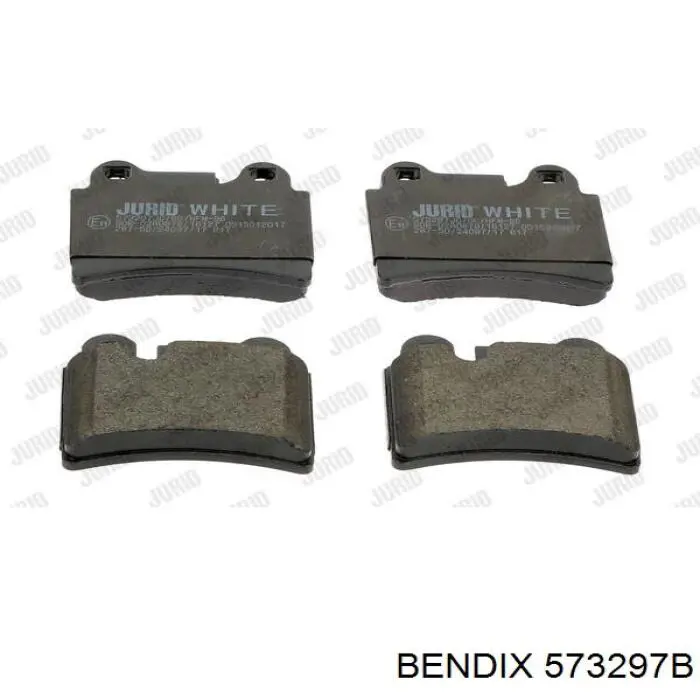 573297B Jurid/Bendix Колодки тормозные дисковые комплект