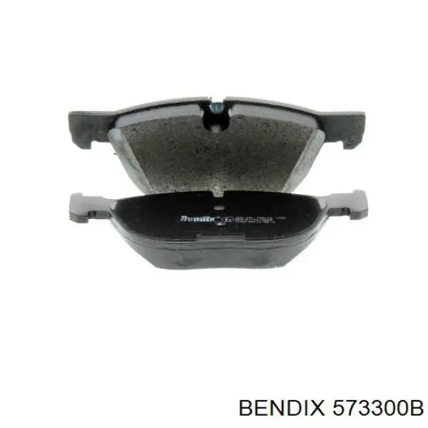 573300B Jurid/Bendix колодки тормозные передние дисковые