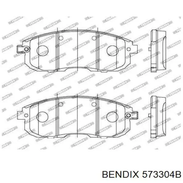 Купить 573304B Jurid/Bendix Колодки тормозные