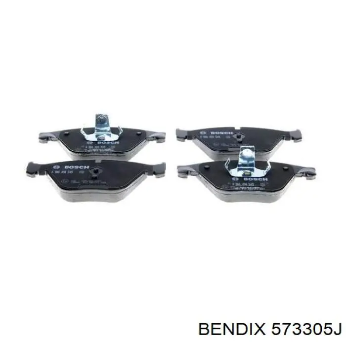 573305J Jurid/Bendix Колодки передние