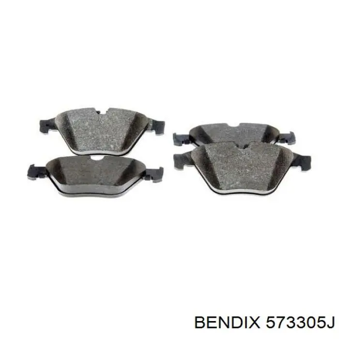 Тормозные колодки Jurid/Bendix 573305J