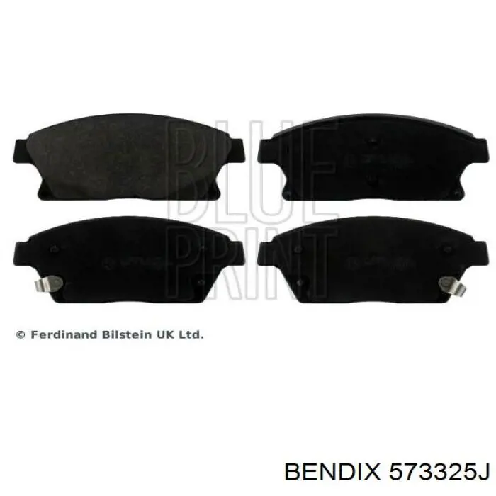 Тормозные колодки Jurid/Bendix 573325J