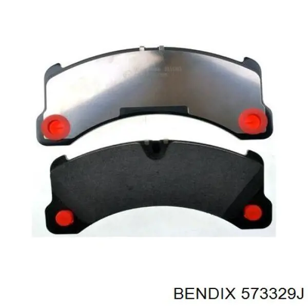 Тормозные колодки Jurid/Bendix 573329J