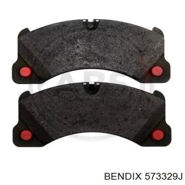573329J Jurid/Bendix Колодки передние