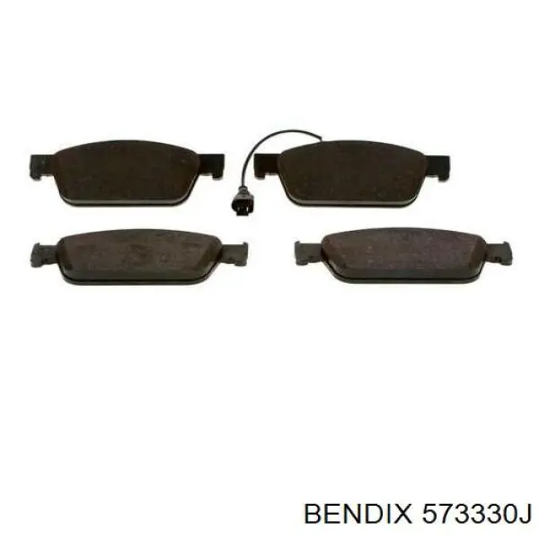 573330J Jurid/Bendix Колодки передние