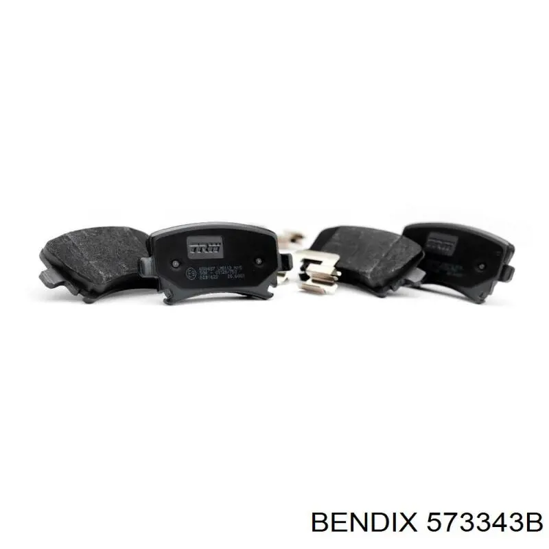 573343B Jurid/Bendix Колодки передние