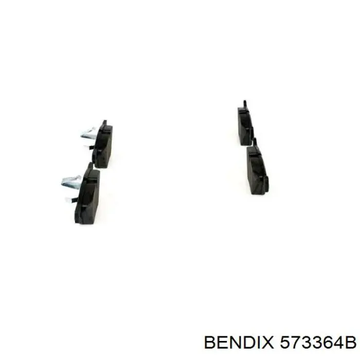 573364B Jurid/Bendix Колодки передние