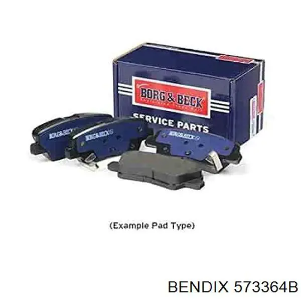 Колодки Jurid/Bendix 573364B цена, от 36.70 USD