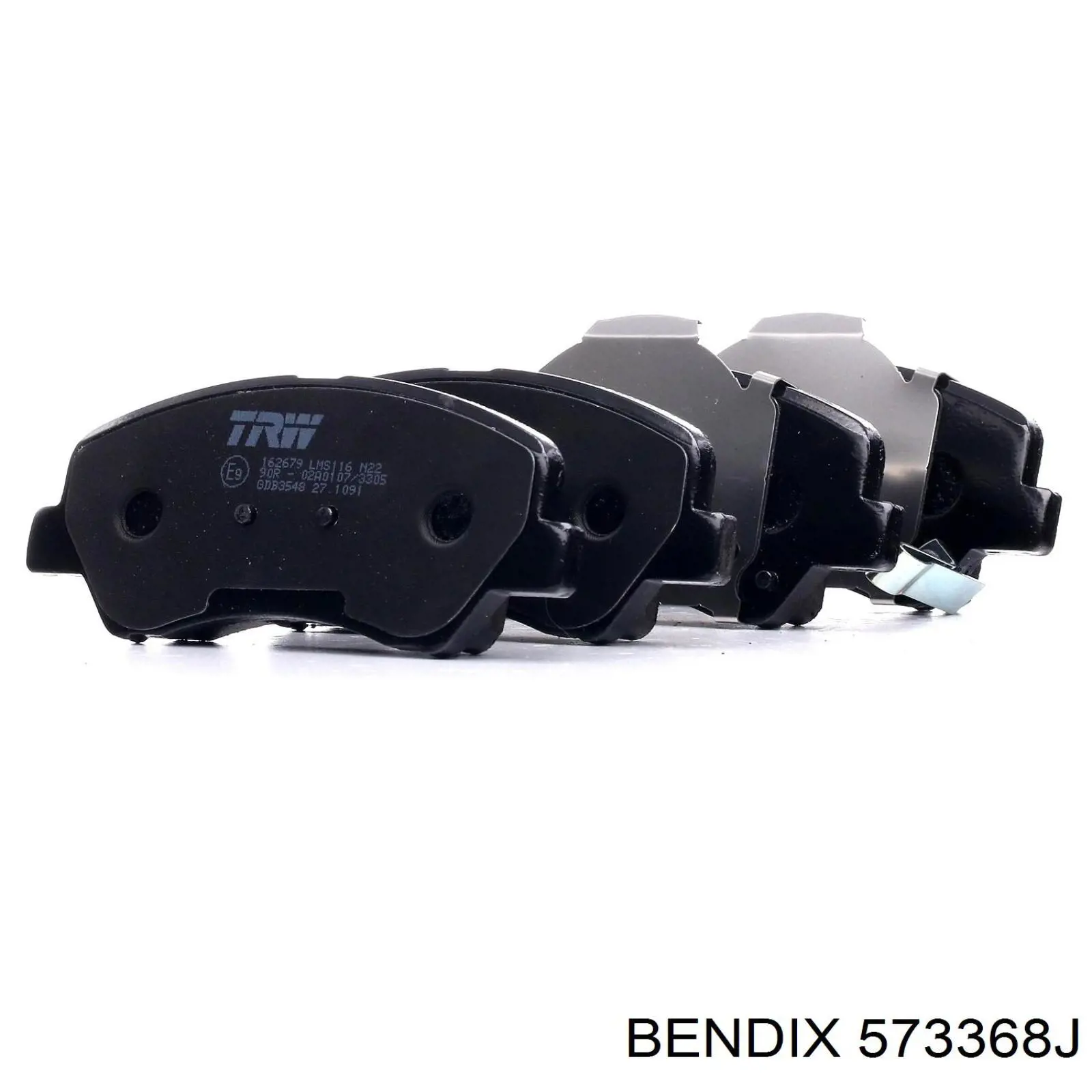 Передние тормозные колодки 573368J Jurid/Bendix