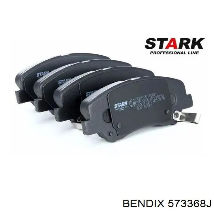 Колодки Jurid/Bendix 573368J цена, от 23.99 USD