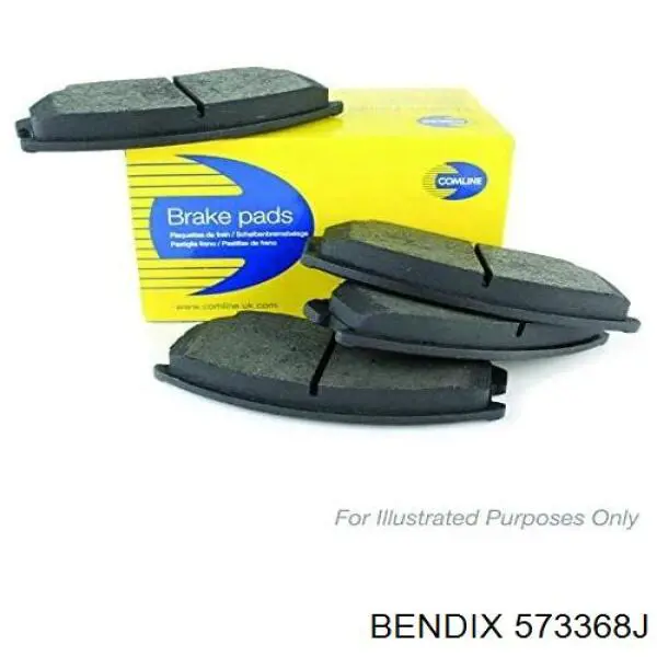 Купить 573368J Jurid/Bendix Колодки тормозные