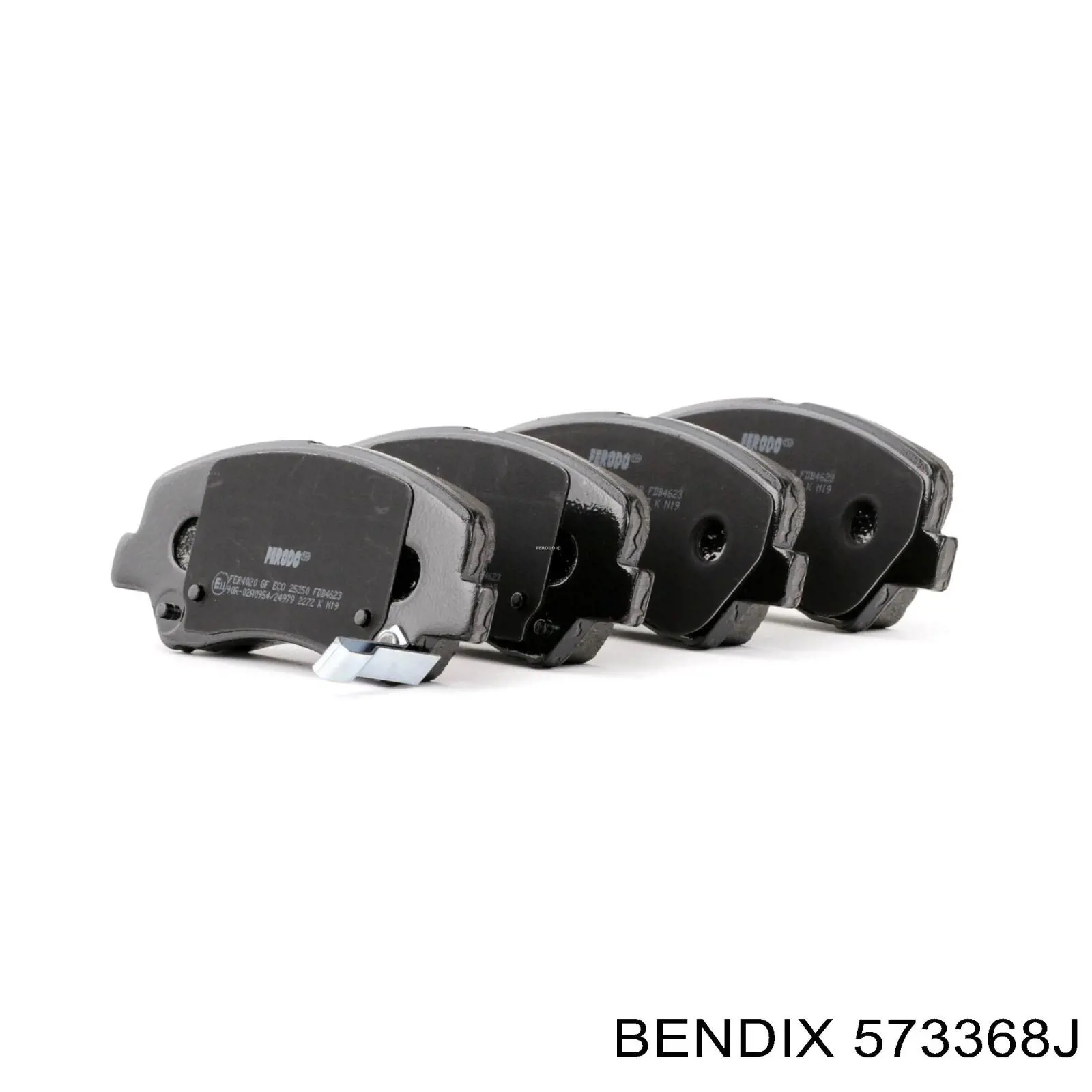 Тормозные колодки Jurid/Bendix 573368J