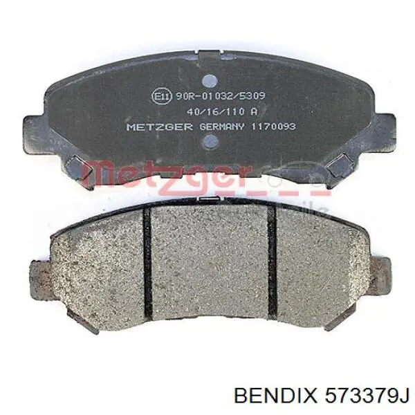 Тормозные колодки Jurid/Bendix 573379J