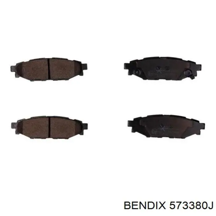Колодки дисковые  Jurid/Bendix 573380J цена, от 25.74 USD