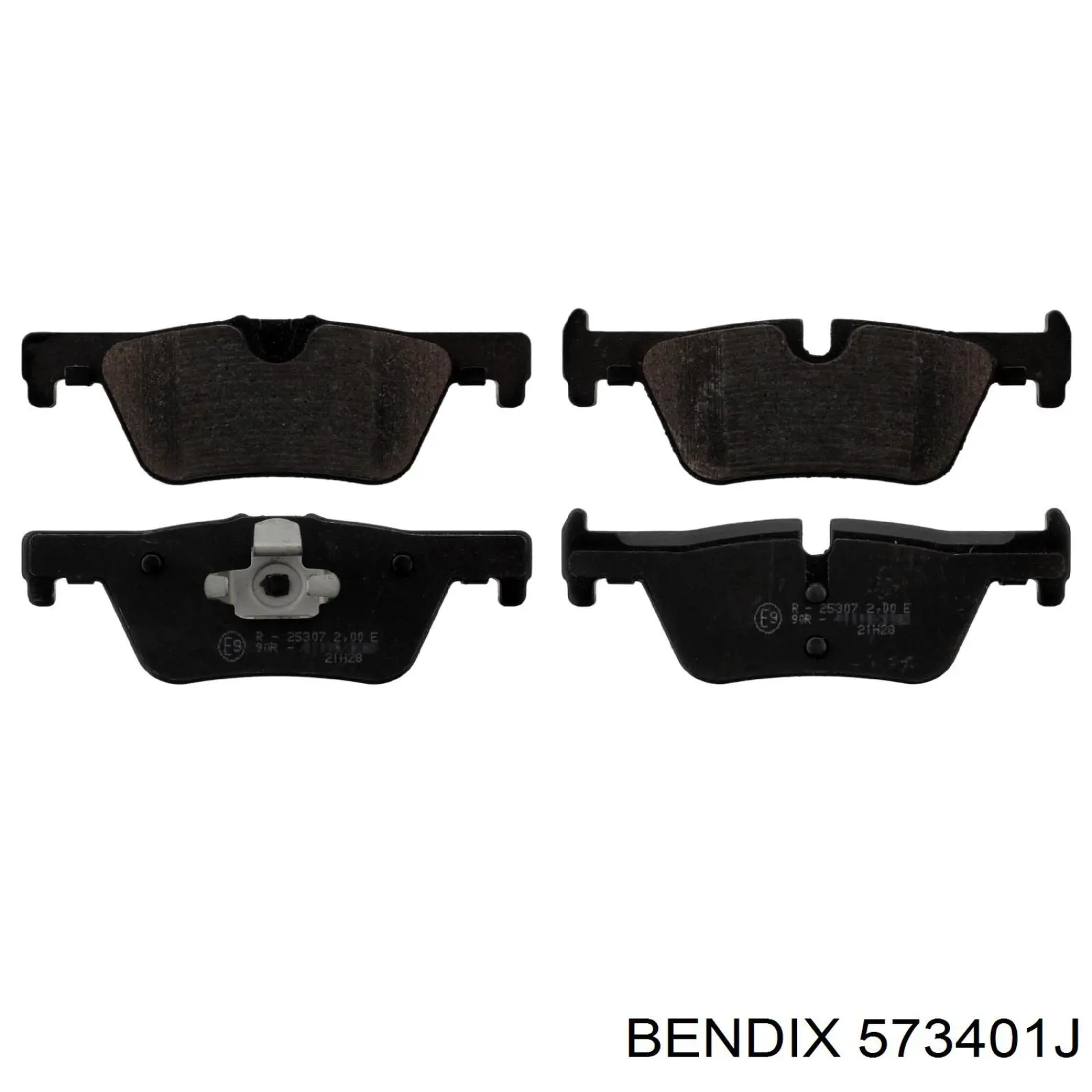 Колодки дисковые  Jurid/Bendix 573401J цена, от 35.26 USD