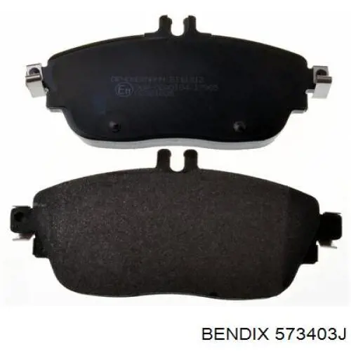 Передние тормозные колодки 573403J Jurid/Bendix