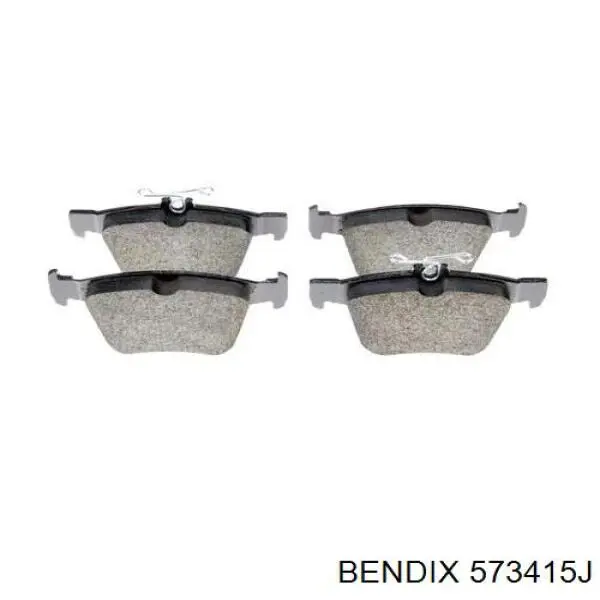 Задние тормозные колодки 573415J Jurid/Bendix