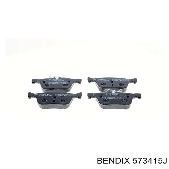 573415J Jurid/Bendix Колодки тормозные дисковые комплект