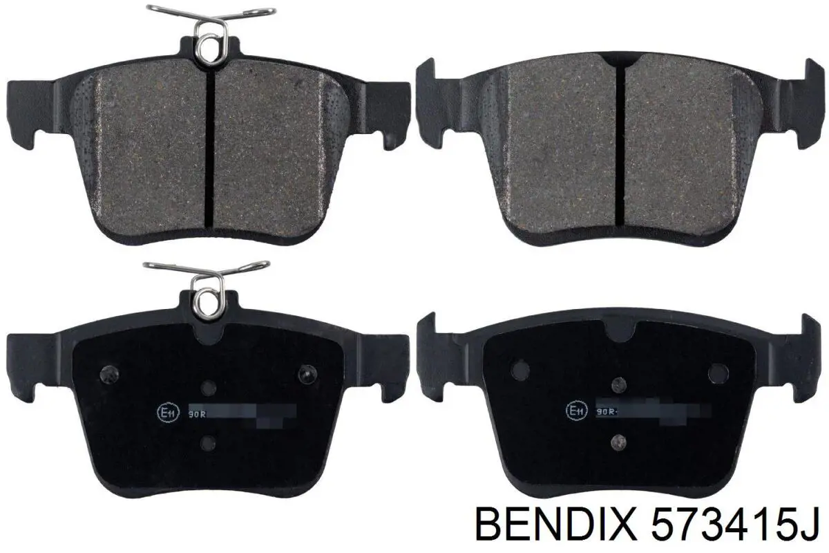 Задние дисковые колодки Jurid/Bendix 573415J