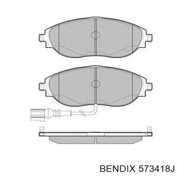 Купить 573418J Jurid/Bendix Колодки тормозные