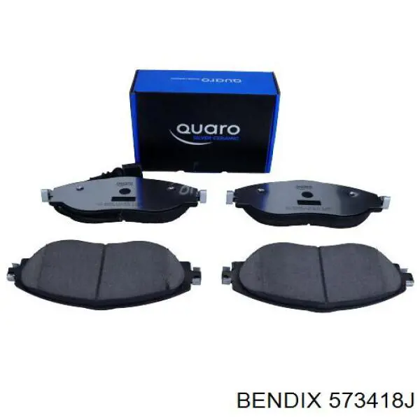 Передние тормозные колодки 573418J Jurid/Bendix