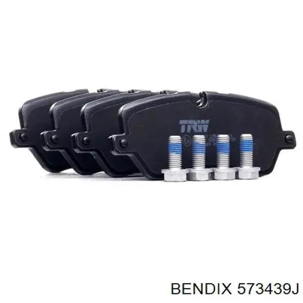 573439J Jurid/Bendix Колодки тормозные дисковые комплект