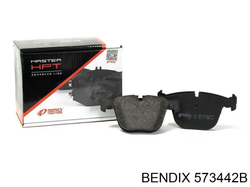Pastillas de freno traseras 573442B Jurid/Bendix