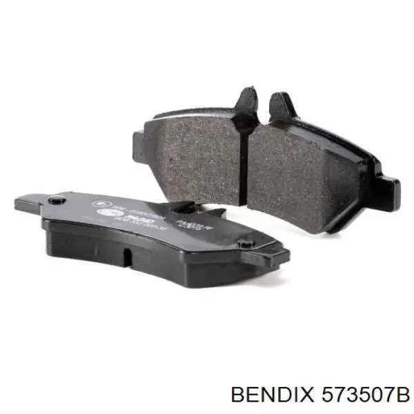 Купить 573507B Jurid/Bendix Колодки тормозные задние, дисковые