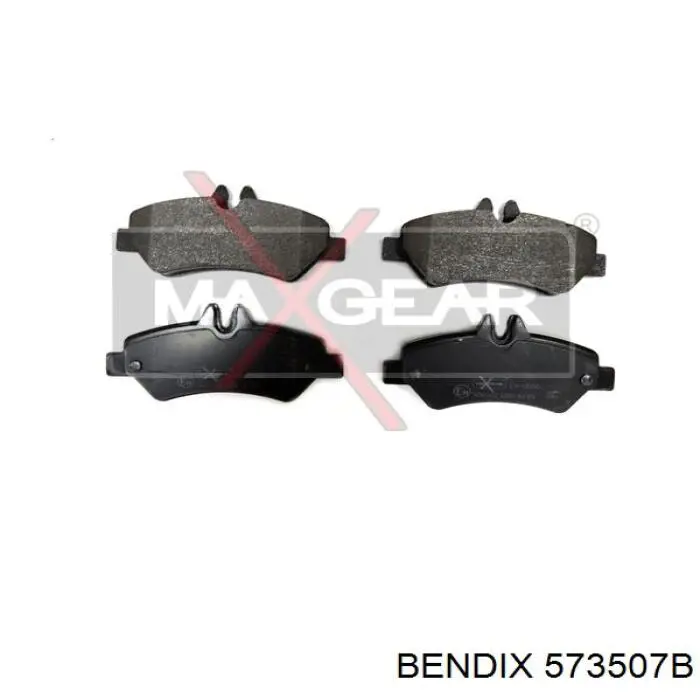 573507B Jurid/Bendix Колодки тормозные дисковые комплект