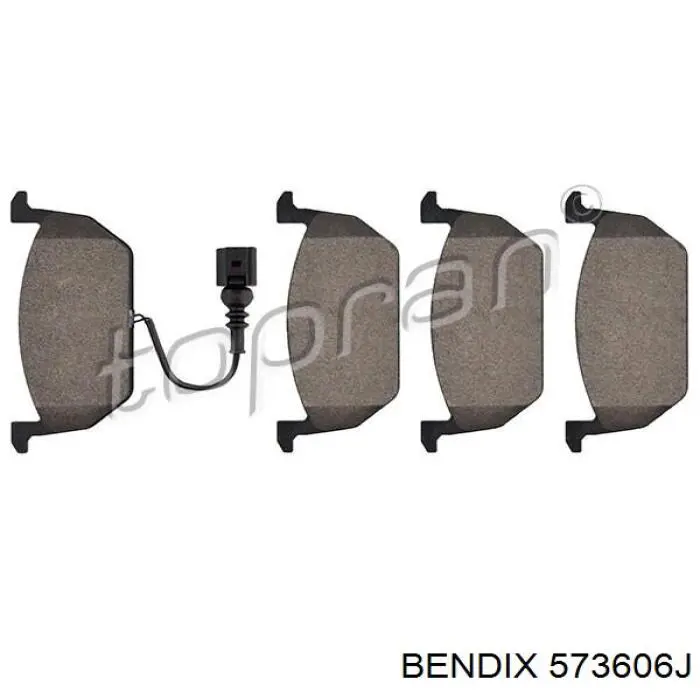 Колодки Jurid/Bendix 573606J цена, от 34.61 USD