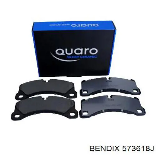 573618J Jurid/Bendix Колодки передние