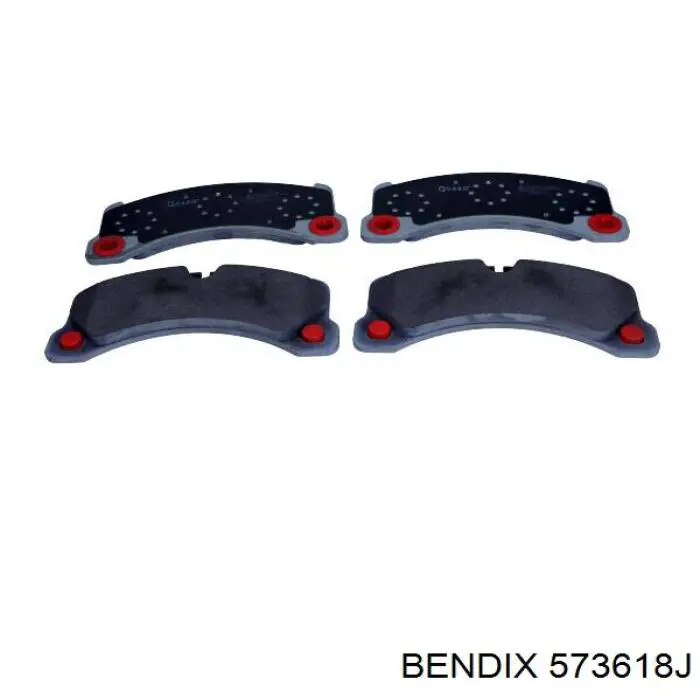 Тормозные колодки Jurid/Bendix 573618J