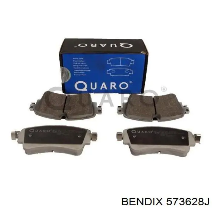 573628J Jurid/Bendix Колодки тормозные дисковые комплект