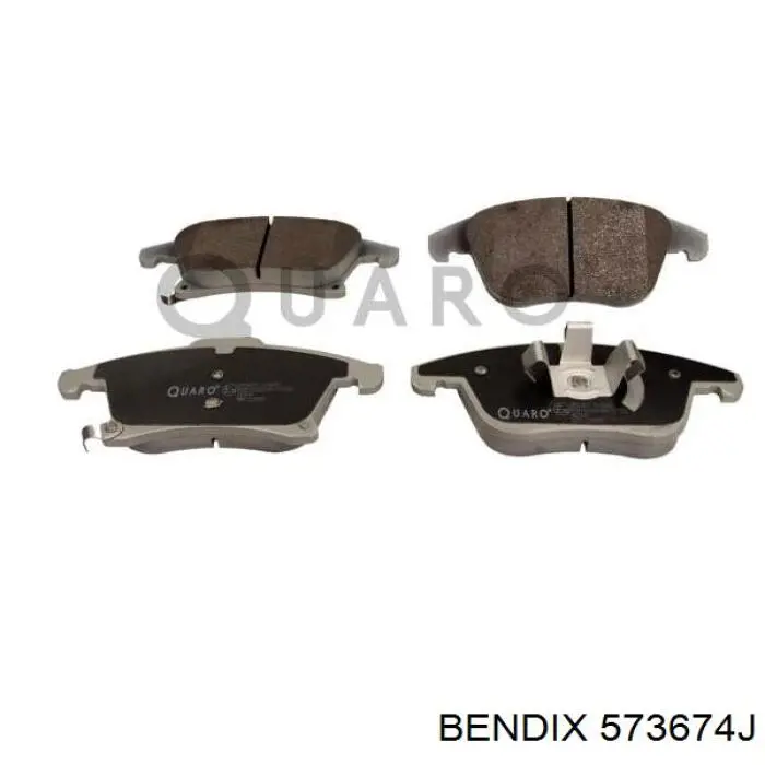 Купить 573674J Jurid/Bendix Колодки тормозные