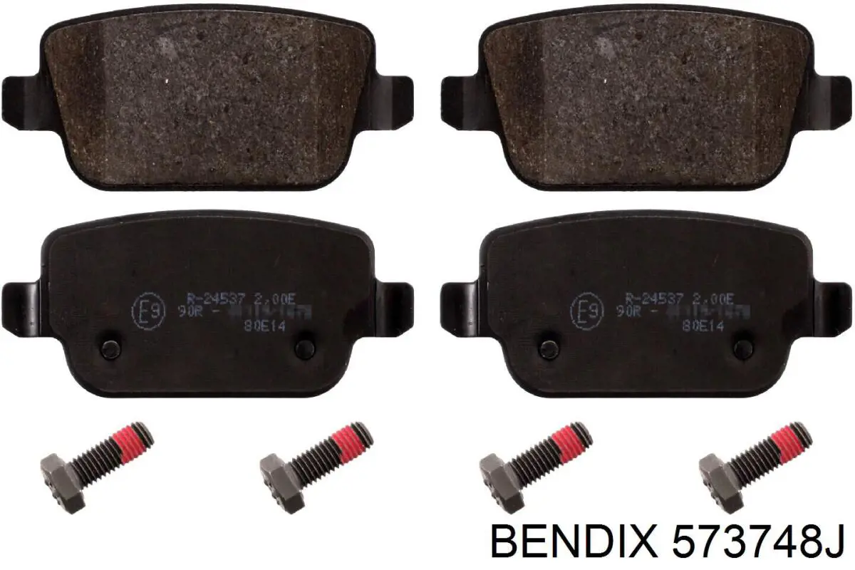 Колодки дисковые  Jurid/Bendix 573748J цена, от 33.54 USD