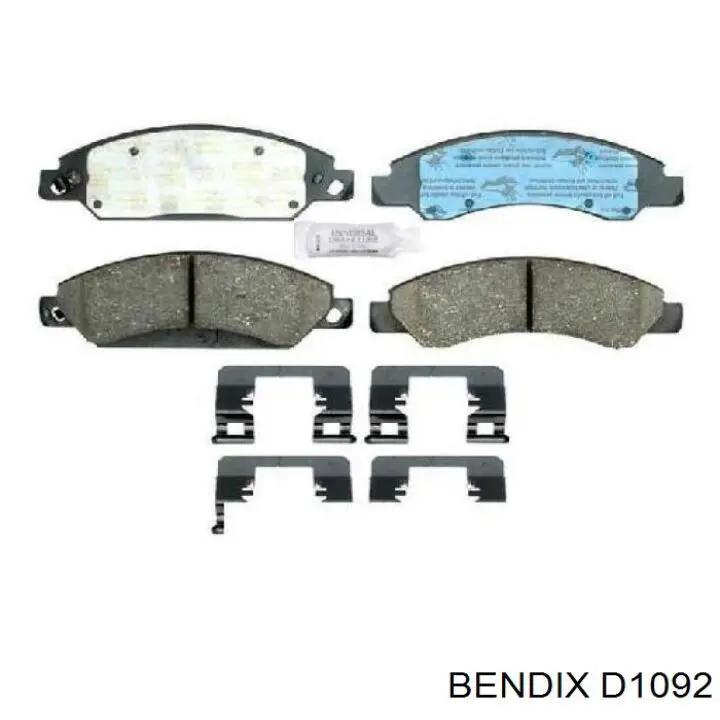 Колодки Jurid/Bendix D1092 цена, от 55.18 USD