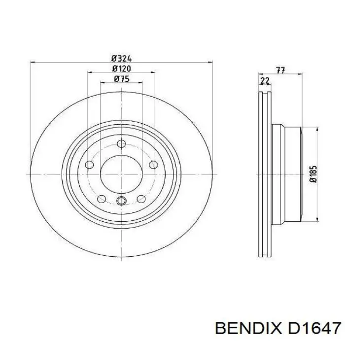 Купить OEX1647 Wagner Колодки тормозные задние, дисковые
