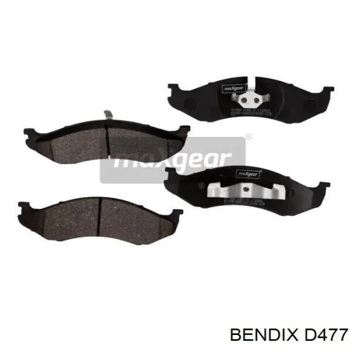 D477 Jurid/Bendix Колодки передние