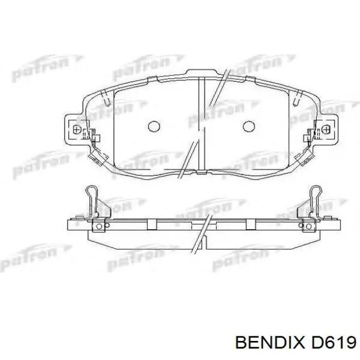  D619 Jurid/Bendix