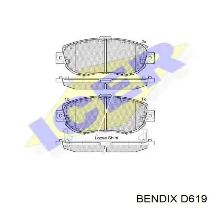 Jurid/Bendix D619