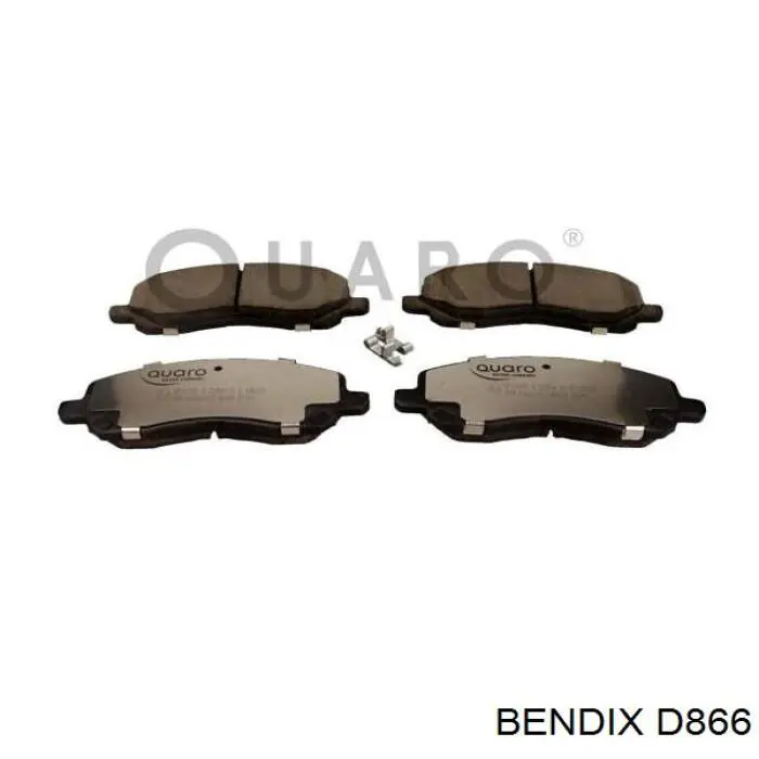 Купить D866 Jurid/Bendix Колодки тормозные