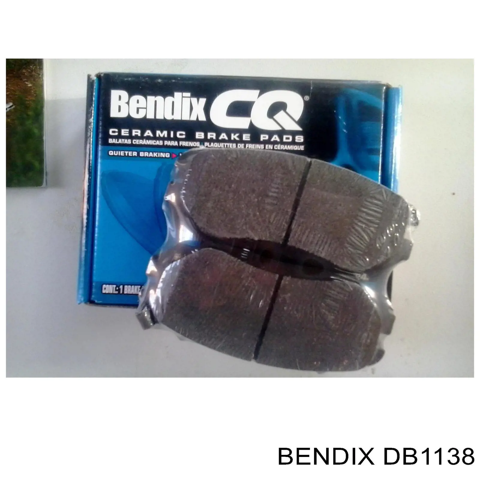 DB1138 Jurid/Bendix колодки тормозные передние дисковые