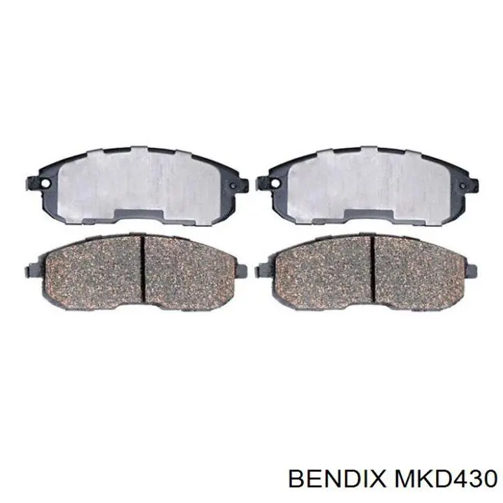 Колодки Jurid/Bendix MKD430 цена, от 15.15 USD