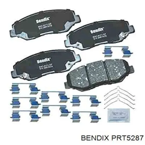 Передние тормозные диски PRT5287 Jurid/Bendix